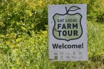 Simple Harvest Organic Farm, 7 Eat Local sign