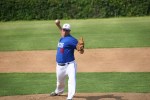 Baseball game, 30 Matt Lane pitching