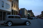 Car Cruise, #67 brown car at&nbsp;dusk