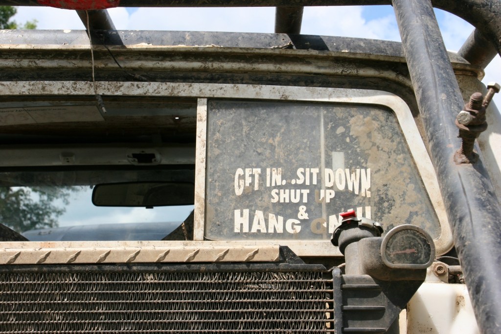 Car show, 78 message on trail truck