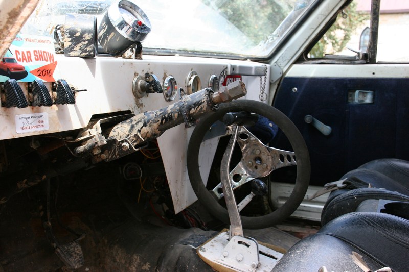 Car show, 81 inside trail truck