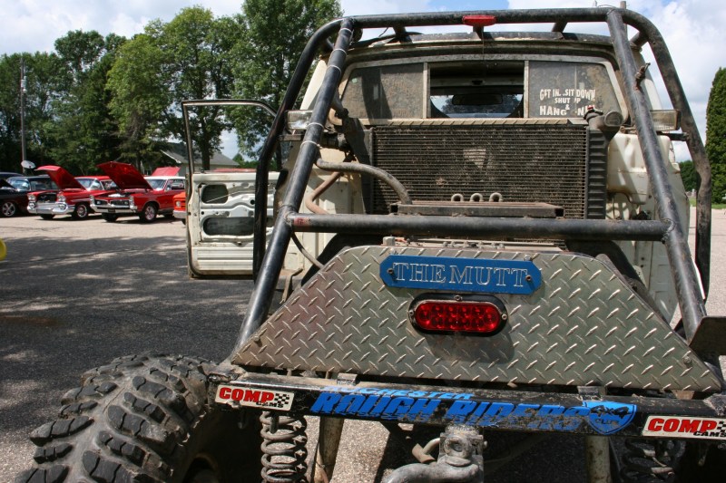 Car show, 86 Shane's trail truck back of