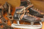 Exhibit on water, #126 vintage ice&nbsp;skates