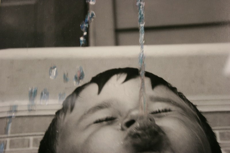 A photo in Kay Herbst Helms' "Water Rights" exhibit.