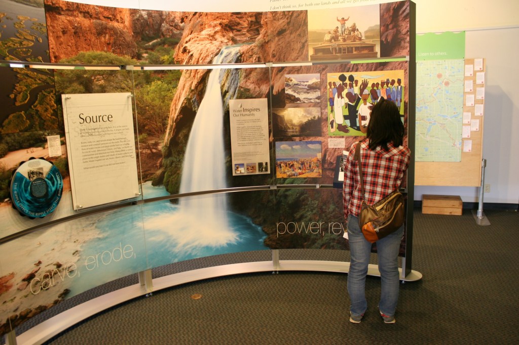 These panels address the cultural