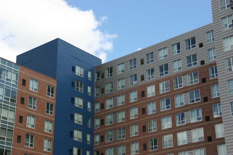 Just another view of the same apartment complex.