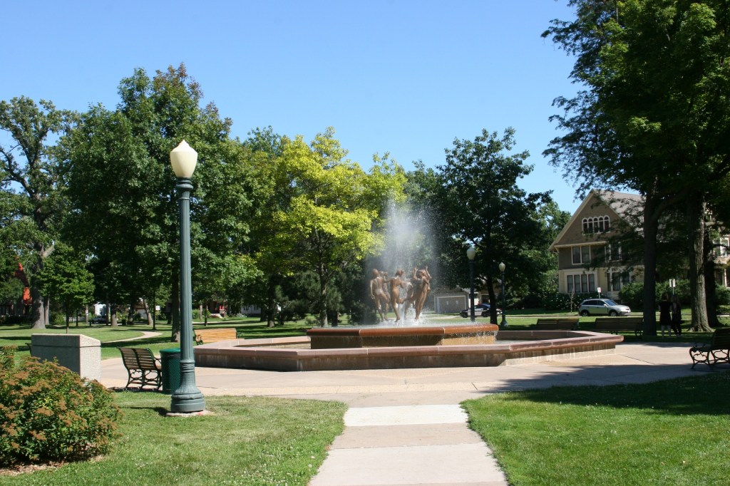 Ring Dance fountain, #51 from a distance