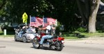 Vietnam Wall Memorial processional, #34 back of 2&nbsp;bikes