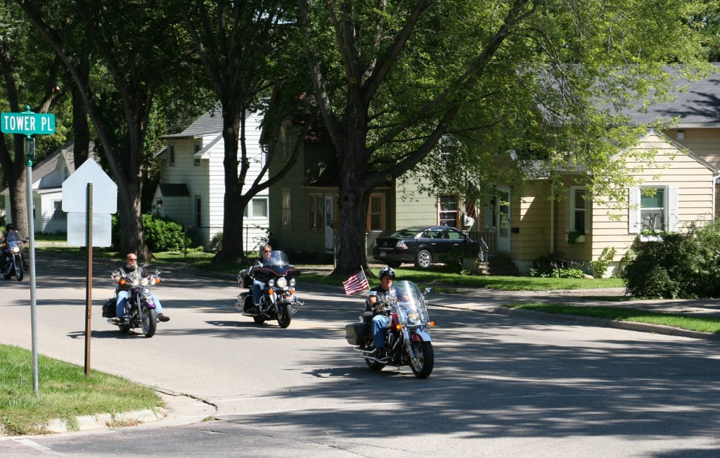 Vietnam Wall prep, #1 bikers