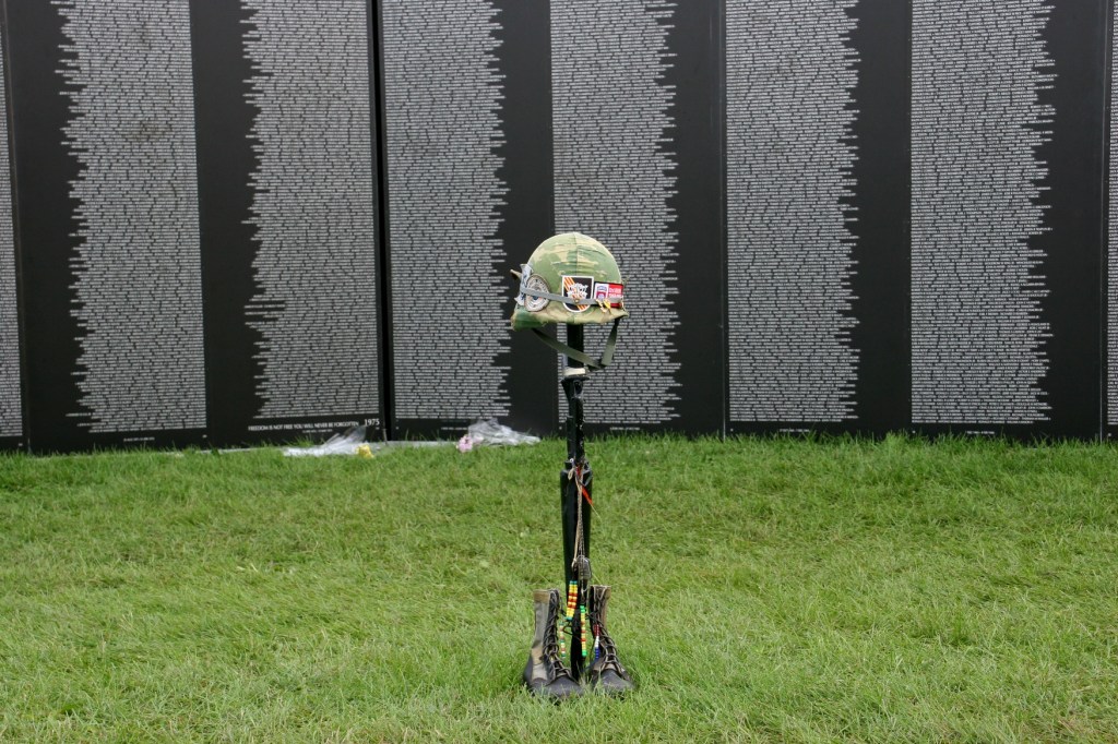 The ultimate honorary salute to a fallen soldier.