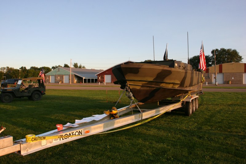 Used during the Vietnam War, this 1968 boat is pocked with bullet holes. A viewing stairway will give visitors access to an interior view.