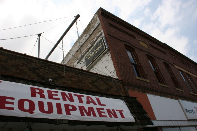 Signage always catches my eyes, especially the vintage signs I often find in small towns.