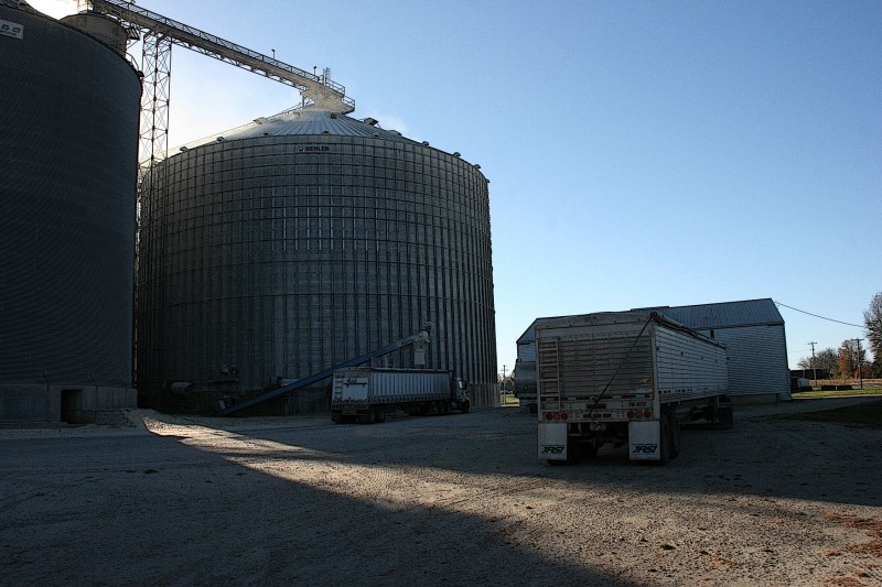 The elevator in Hayfield.