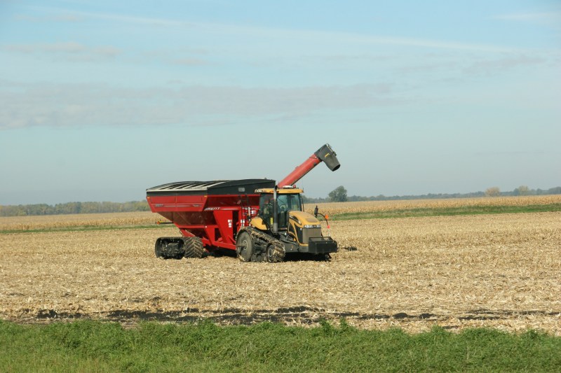 Harvest started west of St. Peter.