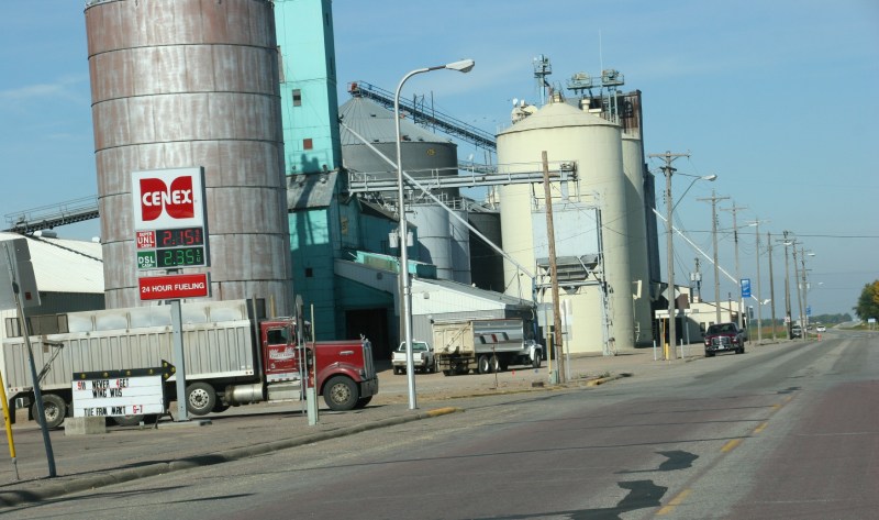 Farming communities like Morgan are busy with harvest.