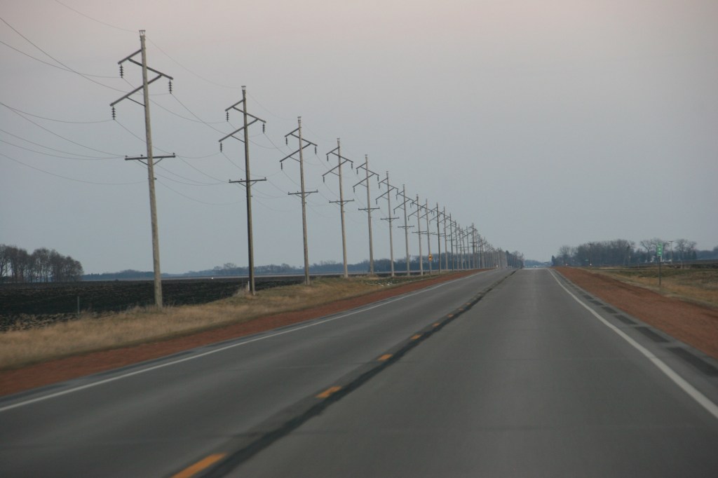 Minnesota State Highway 67, one of the roadways leading "home."