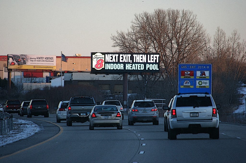 winter-weather-and-indoor-pool-sign-in-rogers