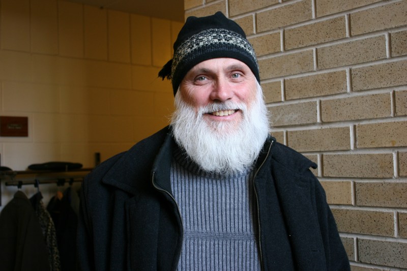 Doesn't he look just like Saint Nick?