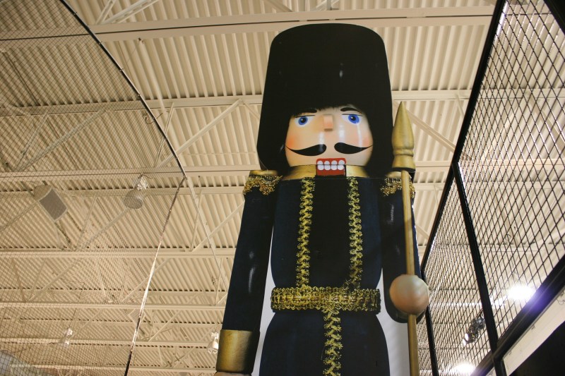 A prop at the figure skating show.