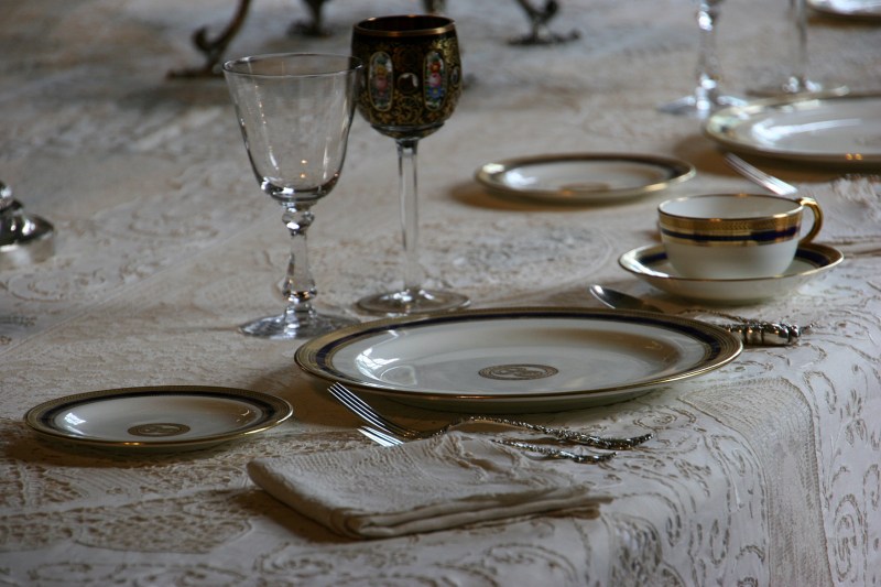Everything about The Paine exudes elegance, including the table setting.