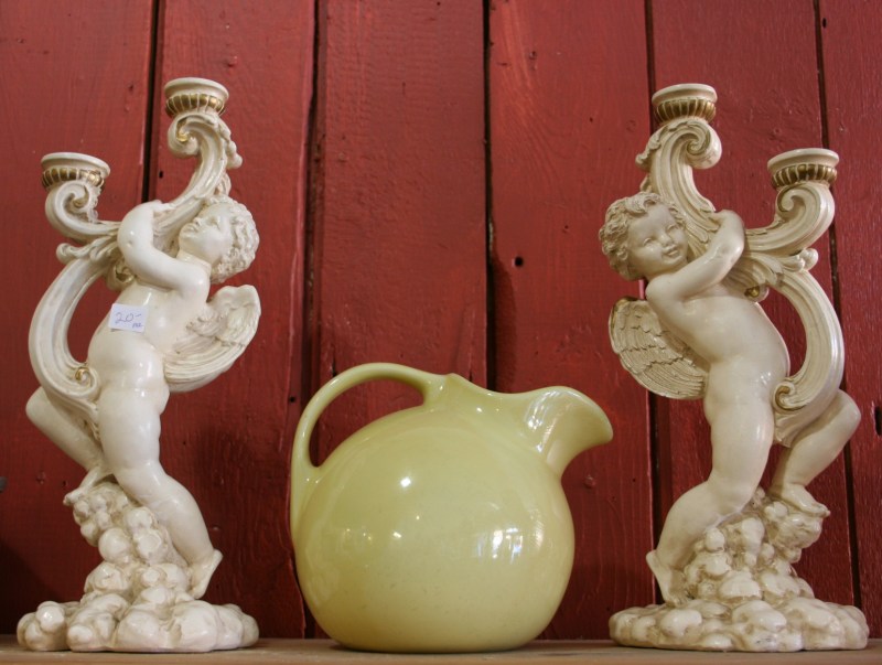 antique-shop-107-angel-candleholders-pitcher