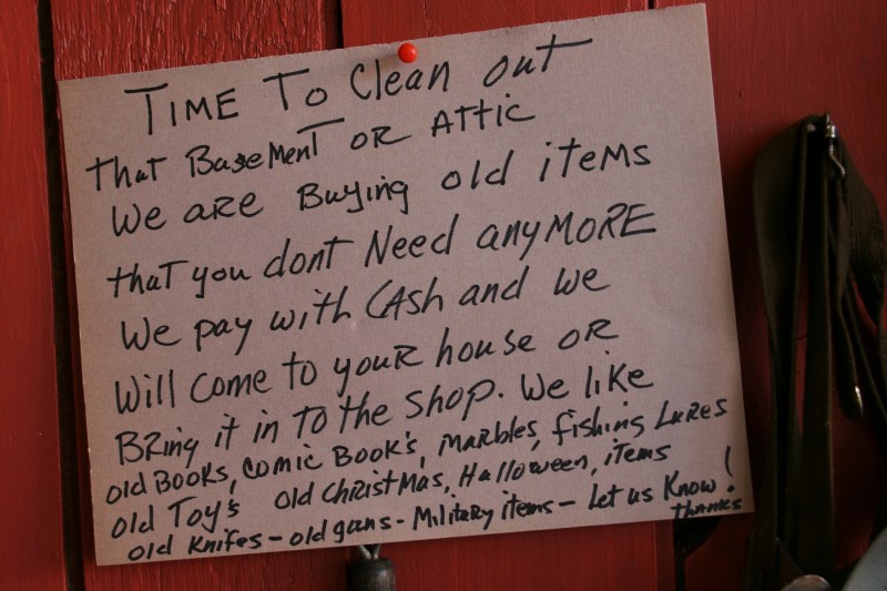 antique-shop-111-time-to-clean-sign