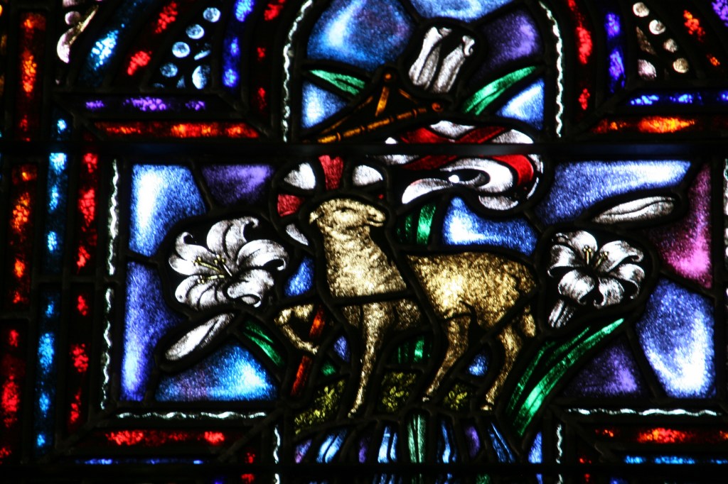 The stained glass at St. Nicholas is exceptional in its detail, design and workmanship.