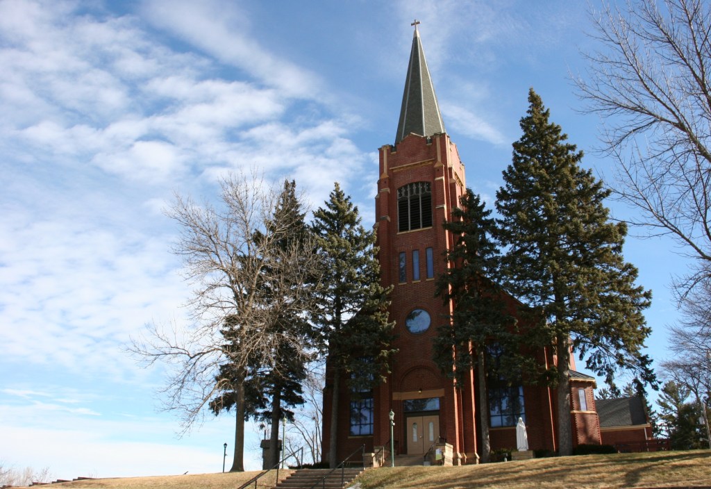 St. Nicholas Catholic Church in Elko New Market, Minnesota.