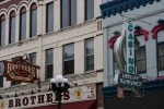Downtown La Crosse, #86 Brothers Bar & Casino signs