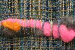Weaving, #68 close-up pink&nbsp;texture