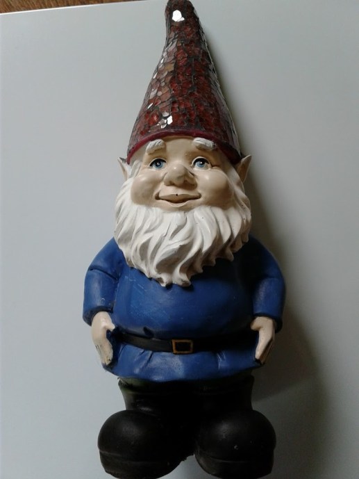 Among the gnomes I hid.