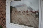 Steve’s Meat Market, #97 artsy window&nbsp;sign