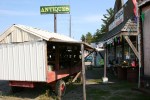 Antique shop, #81 wagon & shop front