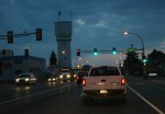Brainerd, #233 historic water tower at night