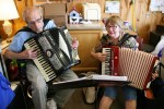Flour Sack Antiques, #154 accordion players