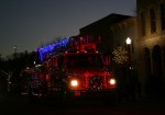 Christmas parade, #105 Faribault fire truck