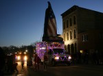Christmas parade, #127 vacuum cleaner float