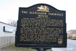 Faribault house Christmas, #58 historical marker
