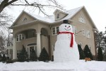 Gigantic snowman in Faribault #168
