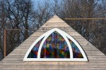 Little Prairie Church playground, #37 edited stained&nbsp;glass