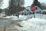 Snowy Faribault, #104 intersection by Peace&nbsp;Church