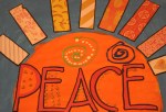 Art by students, #32 peace by&nbsp;Anzal