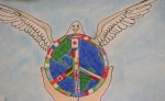 Art by students, #43 peace dove by&nbsp;Gracie