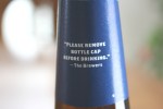 Blue Point Brewing, #39 label message