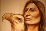 Art, #11 The Native Man, His Eagle… by Dana&nbsp;Hanson