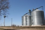 Funeral, #70 bins & water tower in Vesta,&nbsp;MN