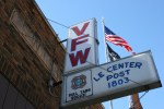 Le Center, #58 VFW&nbsp;sign