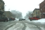 Snow, #10 side street downtown&nbsp;Faribault