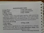 Chocolate cake recipe