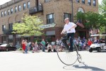 Memorial Day in Faribault, #334 Miller on&nbsp;bike
